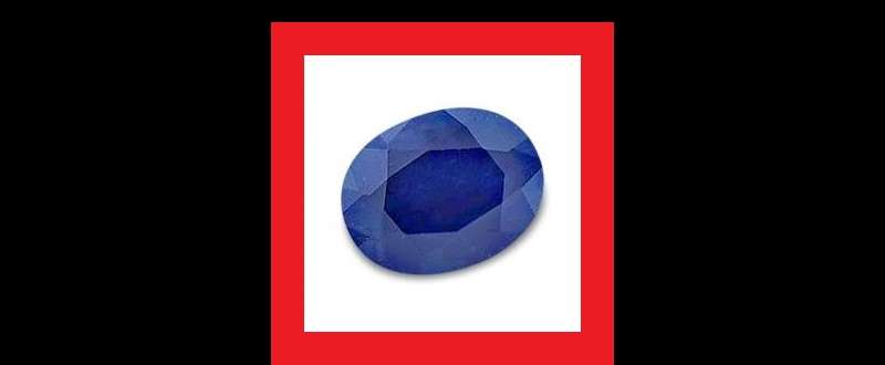Sapphire (Natural Thailand) - Deep Blue Oval Facet - 0.38cts