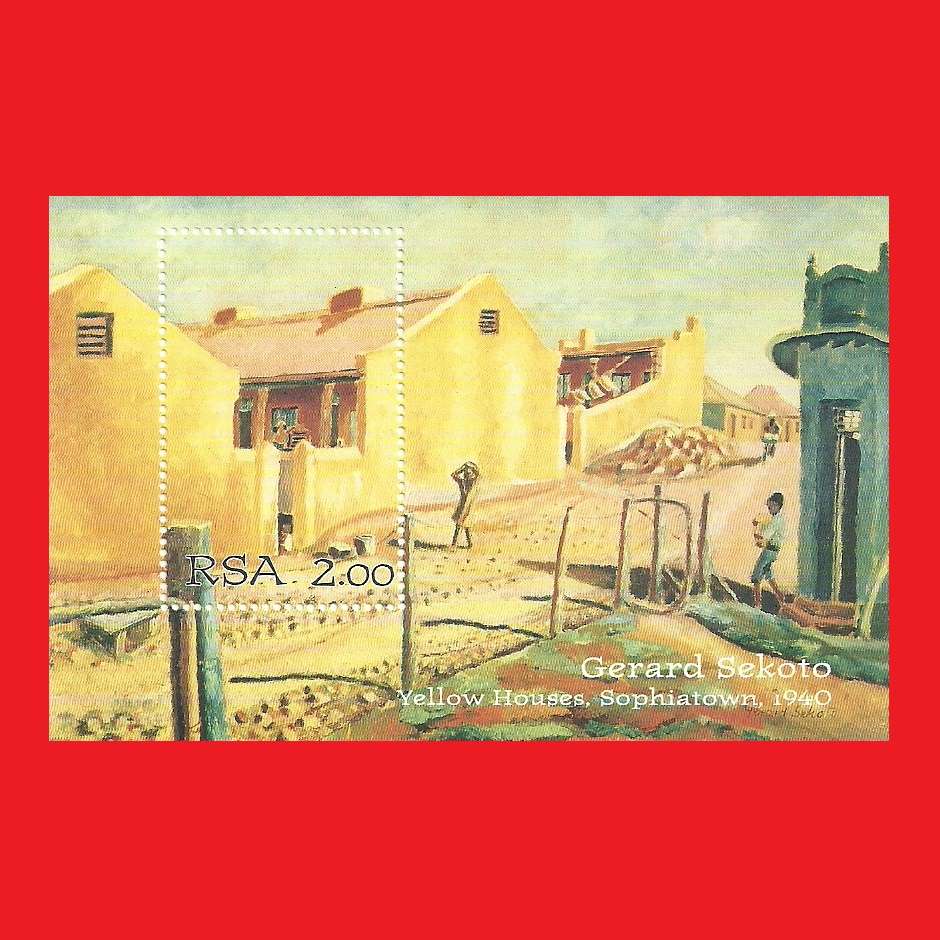 Gerard Sekoto Artist Mini Sheet SACC 951 1996/06/01