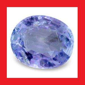 TANZANITE - BLUE VIOLET OVAL FACET - 0.26cts