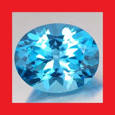 Topaz [Brazil] - Faceted Oval Shape - 5.90cts