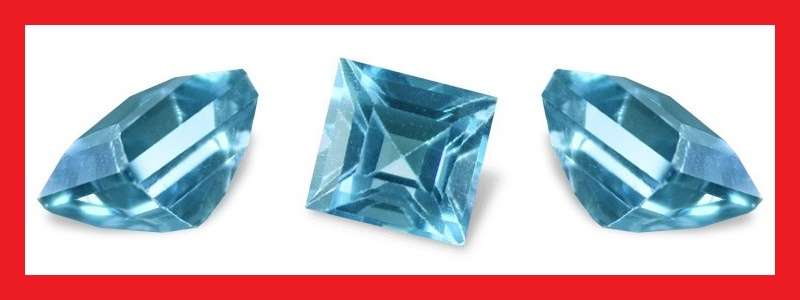 Topaz [Africa] - Faceted Square Shape - 0.22cts