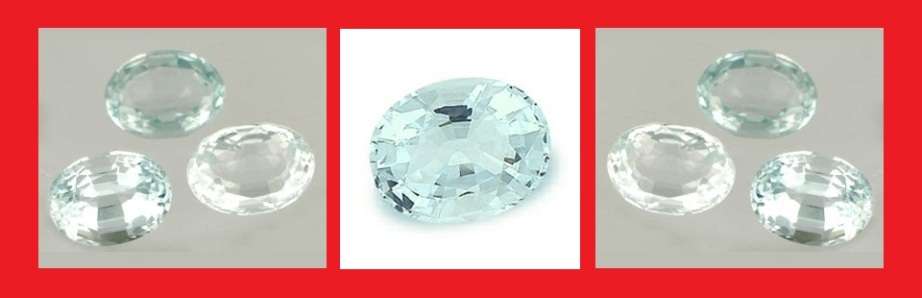TOPAZ - PALE BLUE OVAL FACET - 2.220cts