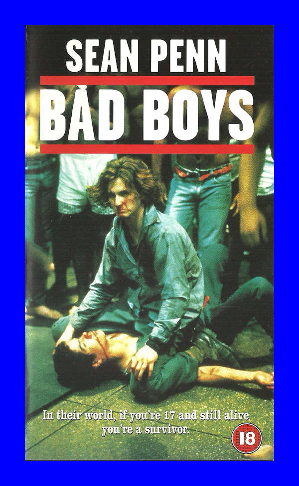 VHS CASSETTE  - BAD BOYS (SEAN PENN)