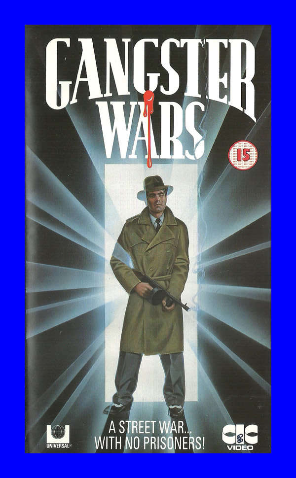 VHS CASSETTE  -  GANGSTER WARS