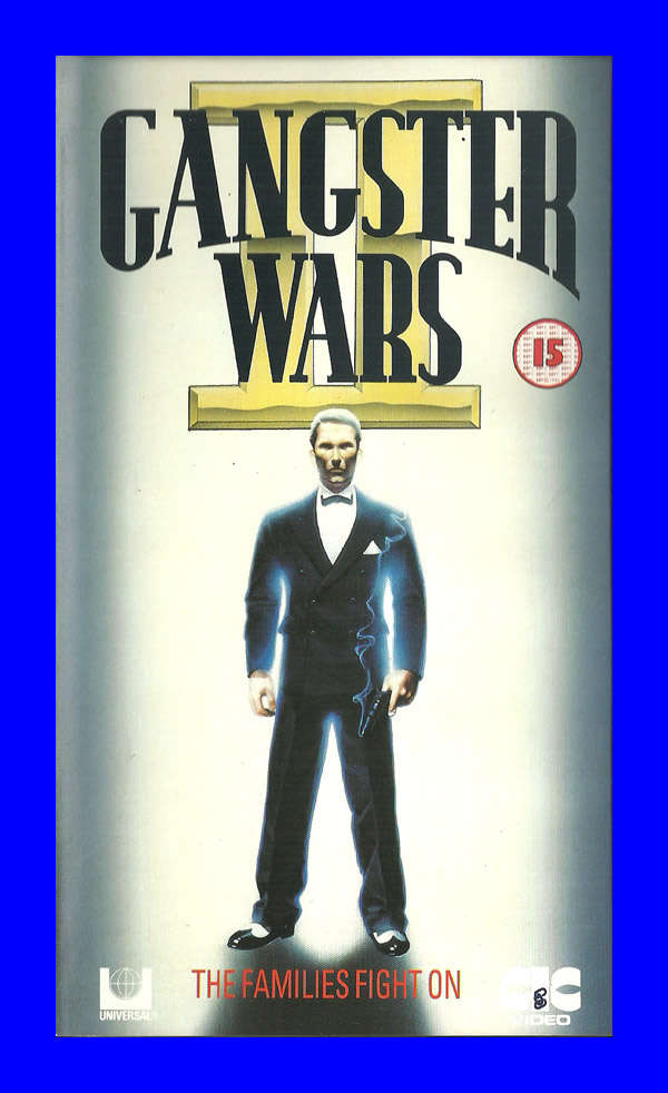 VHS CASSETTE  -  GANGSTER WARS II