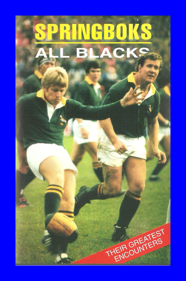 VHS CASSETTE  -  SPRINGBOKS VS ALL BLACKS (1956 - 1981)