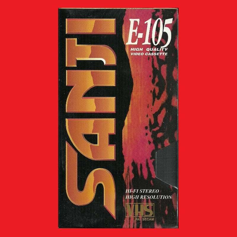VHS BLANK TAPE SANJI HIGH QUALITY E-105