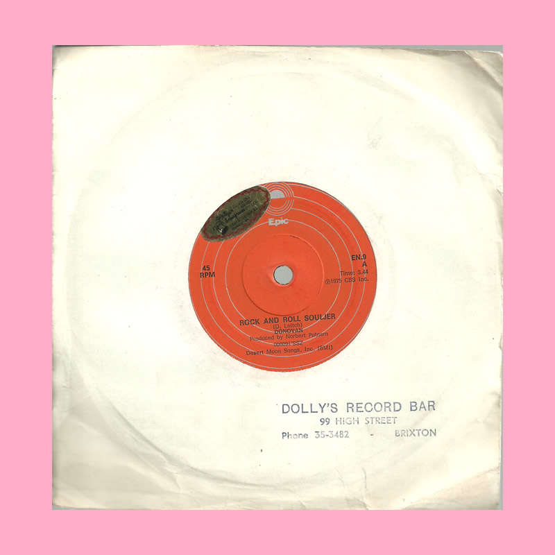 SEVEN SINGLE  - ROCK AND ROLL SOULJER BY DONOVAN
