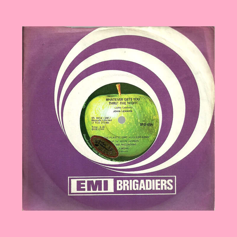 SEVEN SINGLE - WHATEVER GETS YOU THROUGH THE NIGHT BY JOHN LENNON