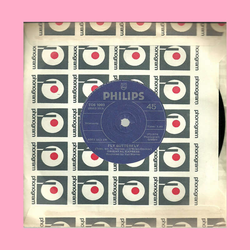 SEVEN SINGLE - FLY BUTTERFLY BY ORIENTAL EXPRESS