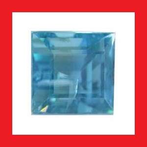 Zircon [Cambodia] - Faceted Square Shape - 0.12cts