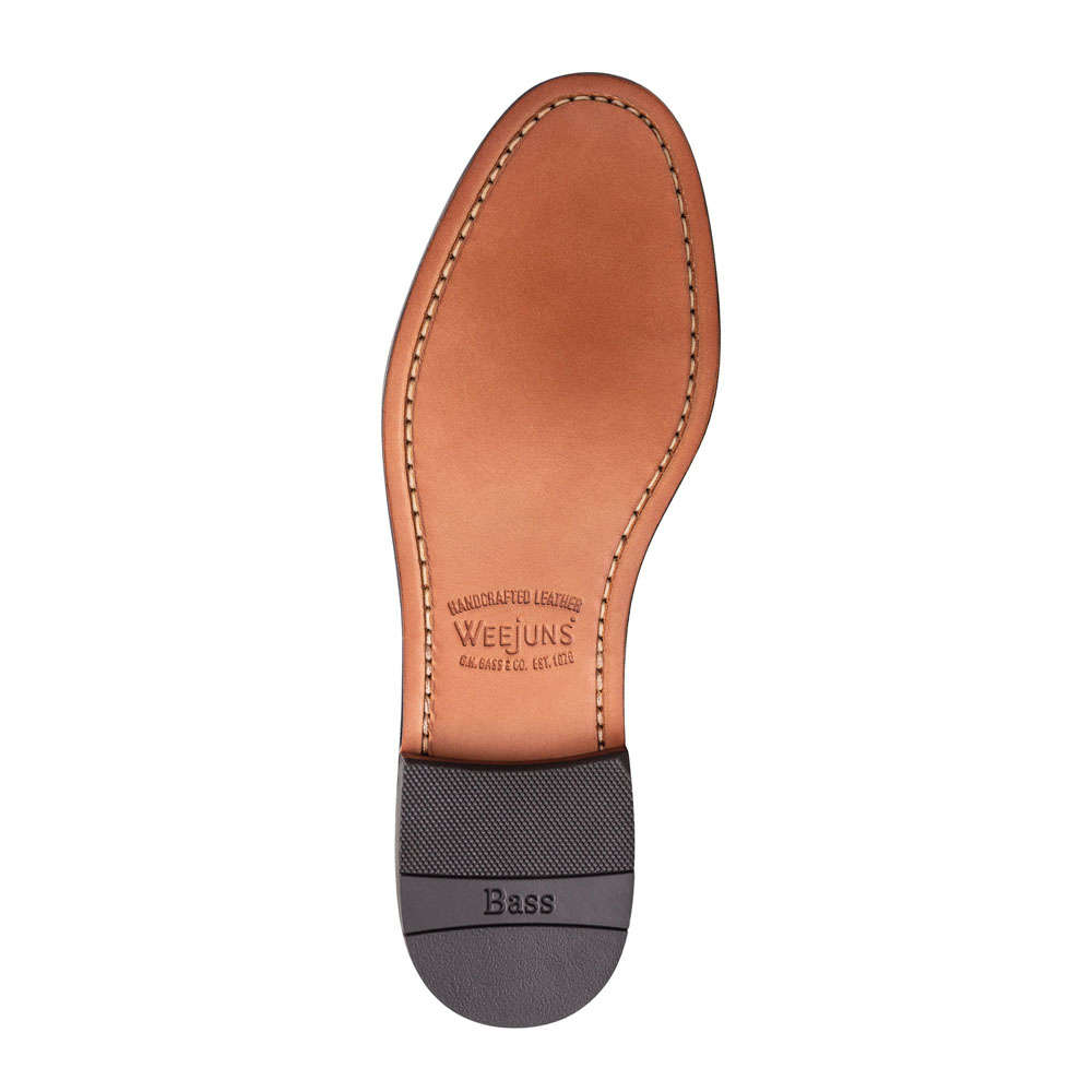 BASS WEEJUNS LARSON BURGUNDY LOAFERS