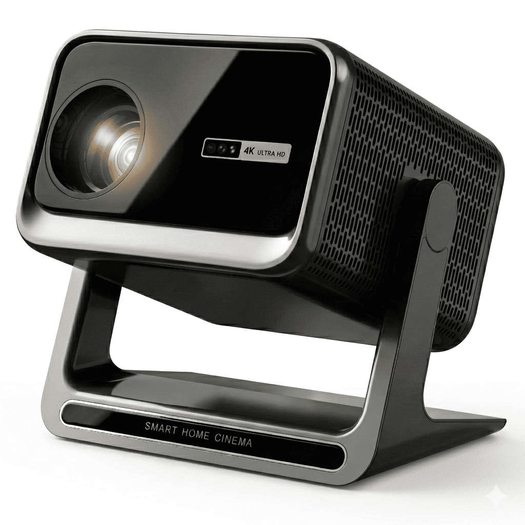 X8 Smart 4K Projector - 850 ANSI Lumens, Native 1080P, Android 9.0 & Auto Focus | Next-Gen Home T...
