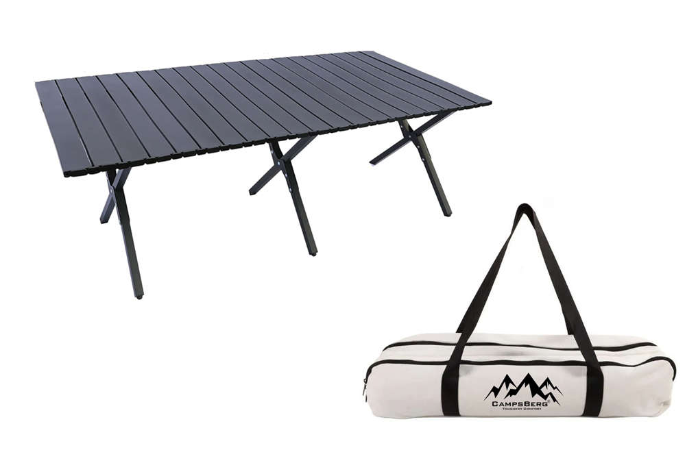 CampsBerg - Large Compact Camping Table - 120cm