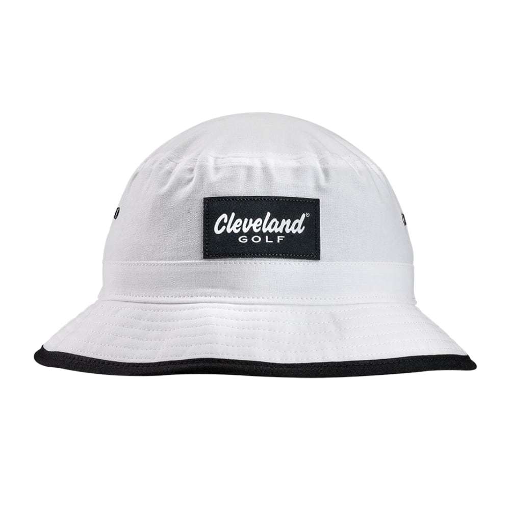 Cleveland Bucket Hat  White And Black