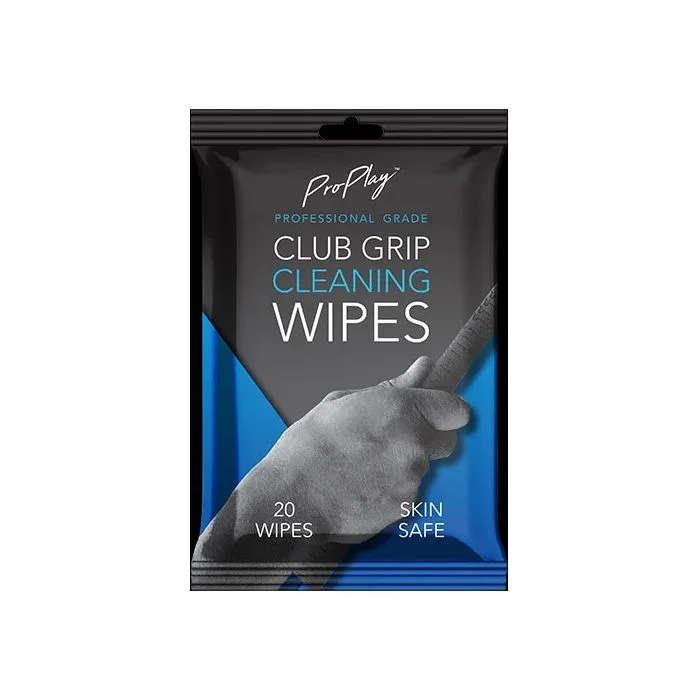 Proplay Grip Cleaning Wipes (20)