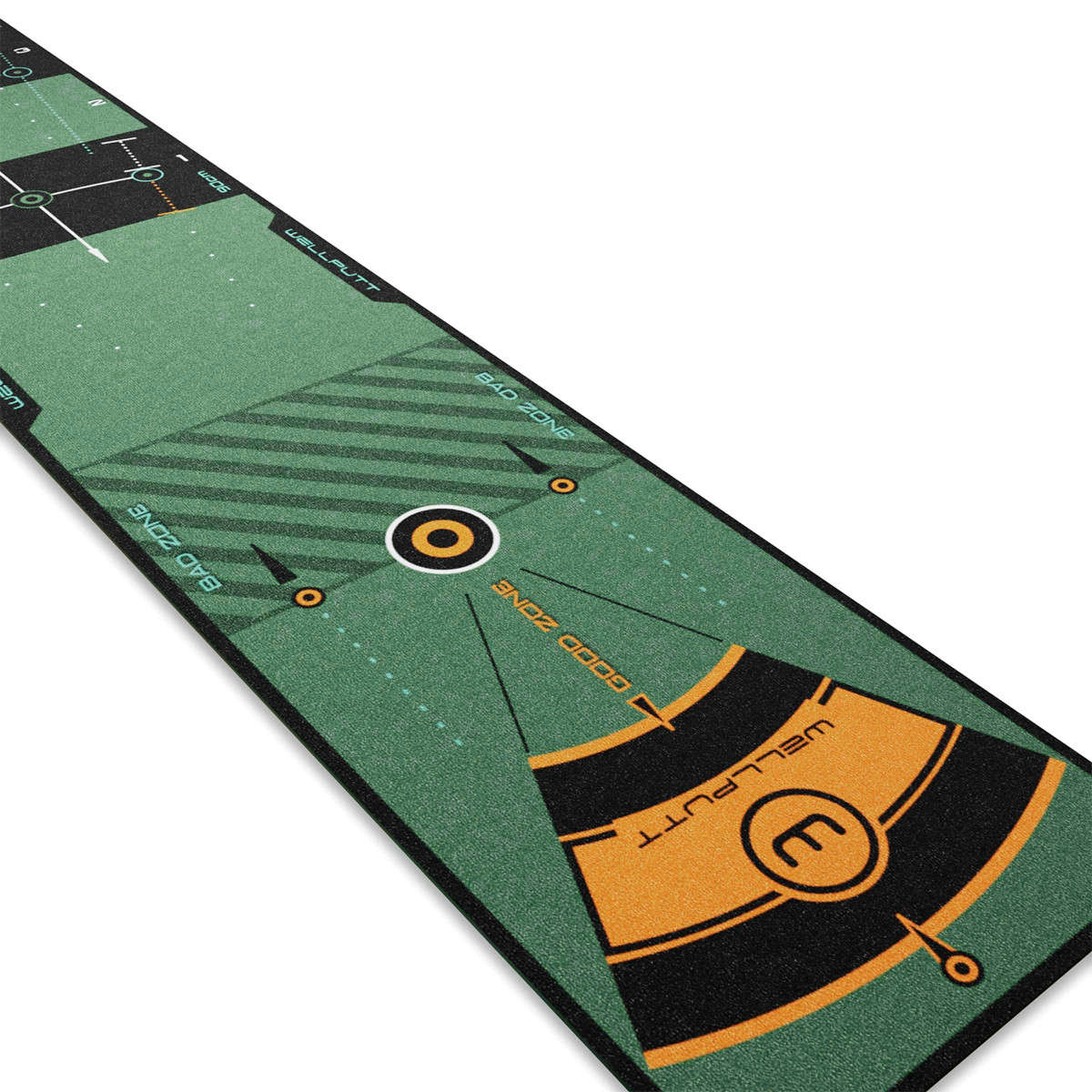 Wellputt Putting Mat 10Ft (3M) Green