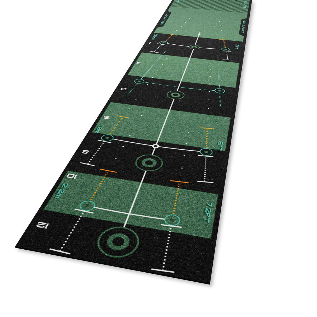 Wellputt Putting Mat 10Ft (3M) Green