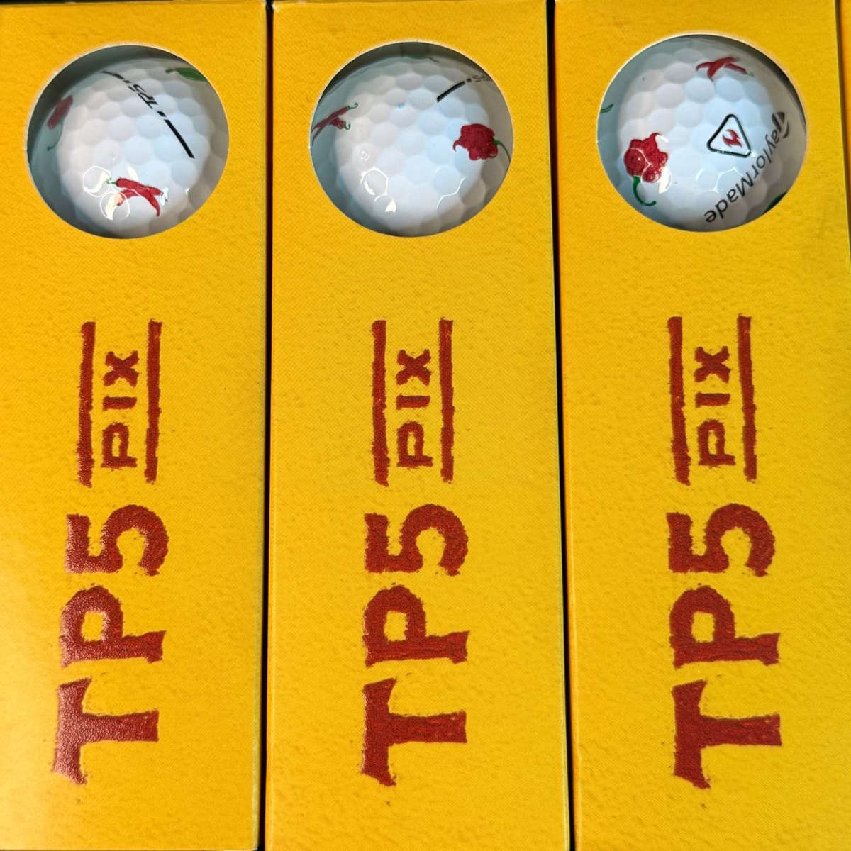 TaylorMade TP5x Pix  Chili Pepper Limited Edition (3)