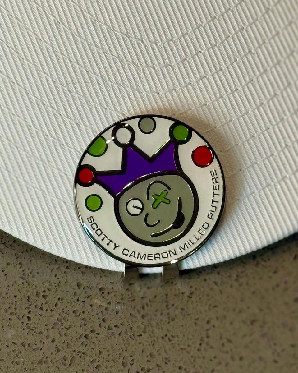 The Jester Crown Purple Ball Marker