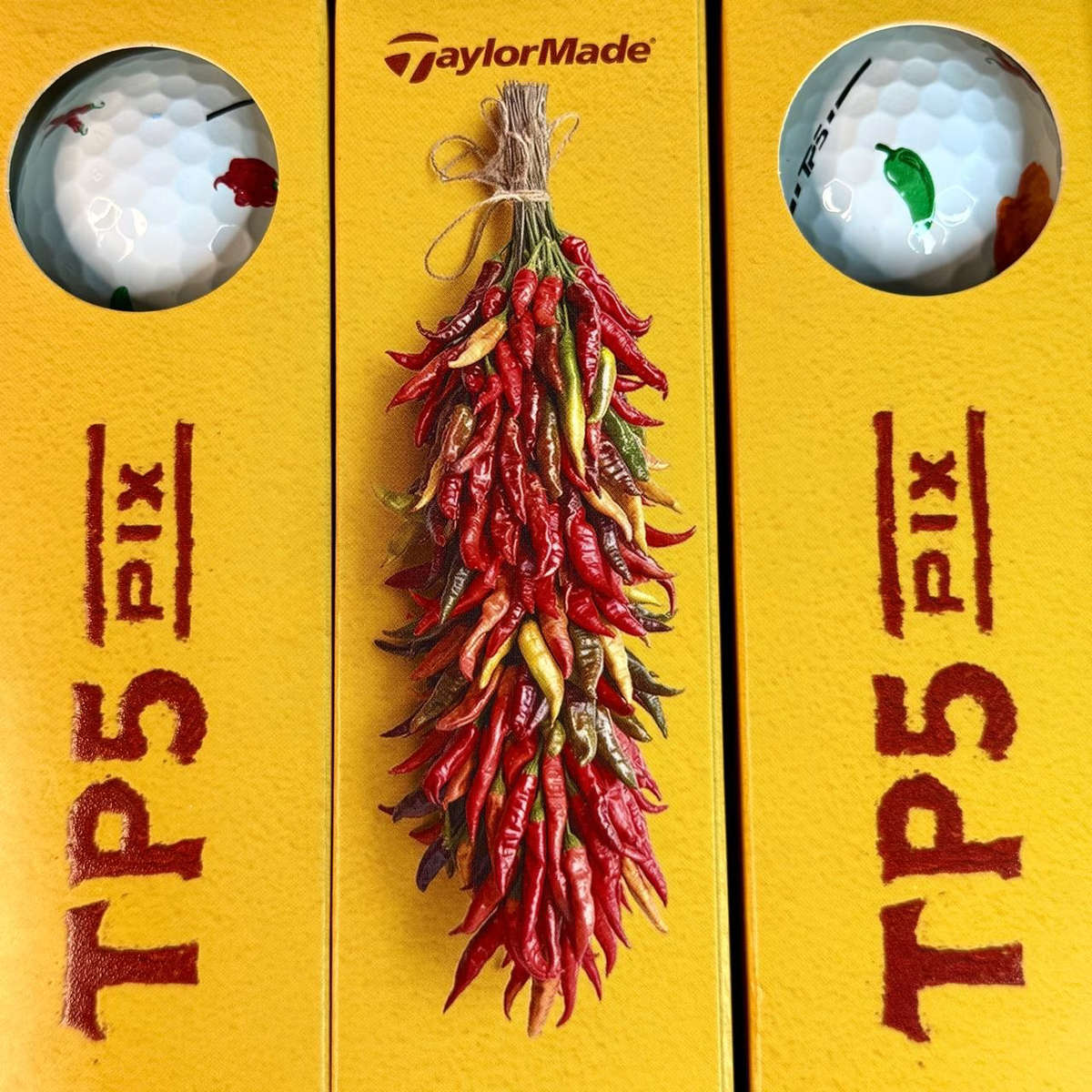 TaylorMade TP5x Pix  Chili Pepper Limited Edition (3)