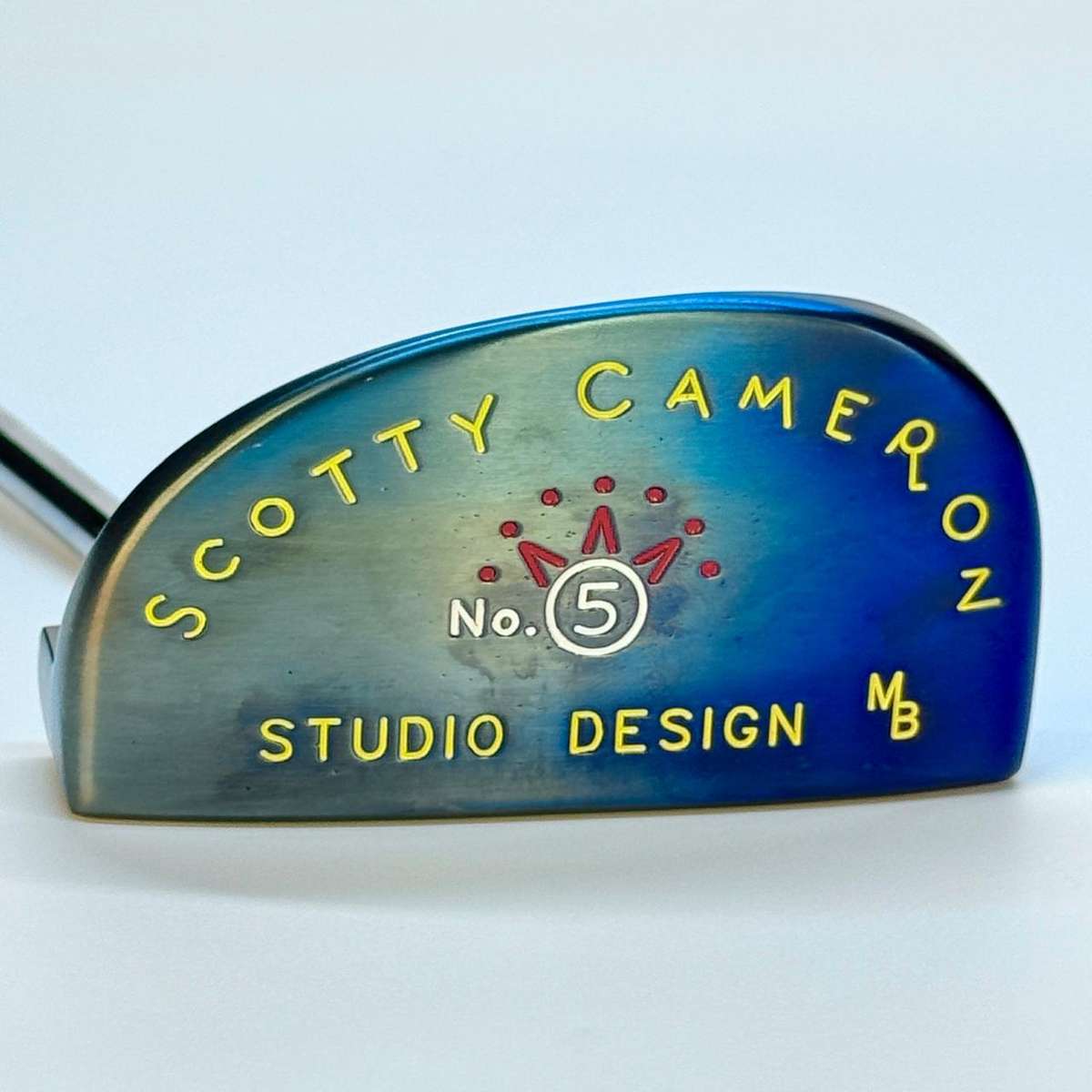 Scotty Cameron Studio Design No. 5 MB Black Pearl Finish 35"