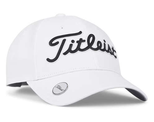 Titleist Woman's Players White Black Cap