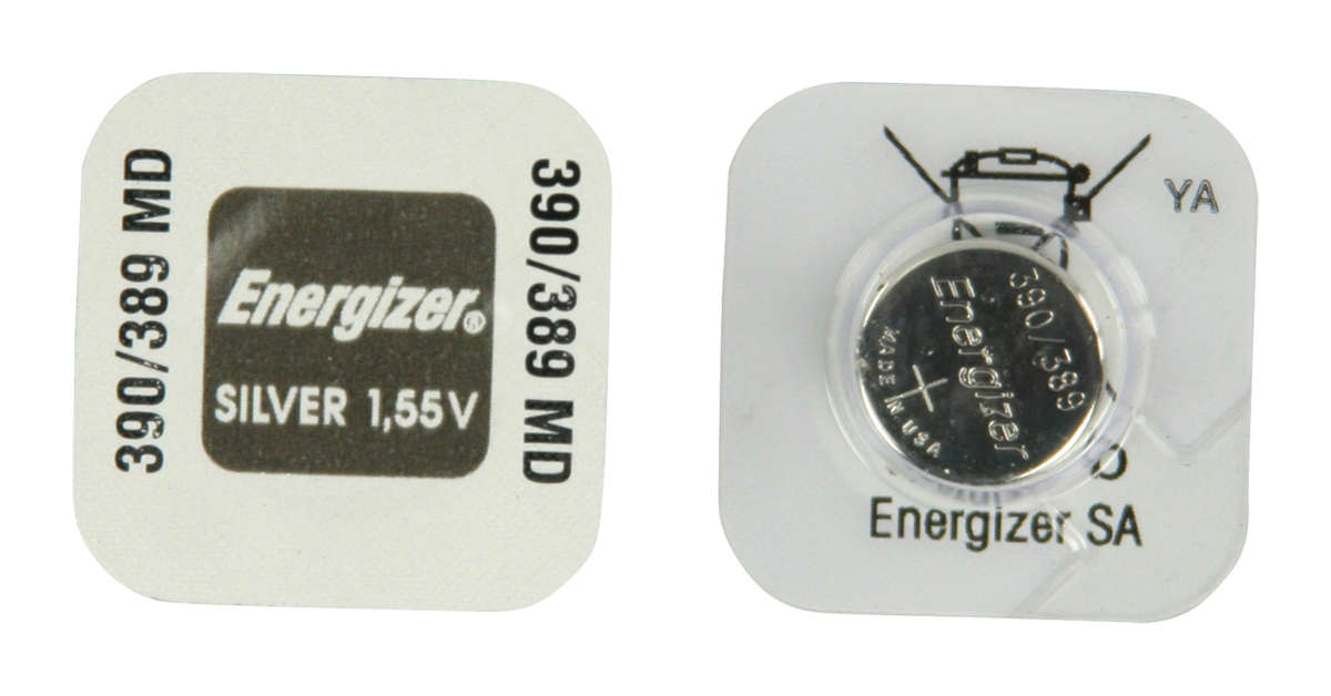Energizer 389 1.5v Watch battery (Silver Oxide)