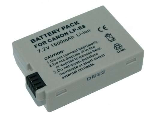 GPB Canon LP-E8 Camera Battery