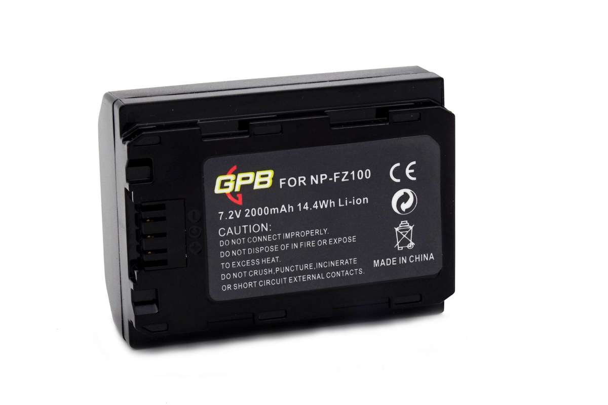 GPB Sony NP-FZ100 Rechargeable Digital Camera Battery