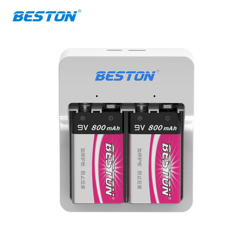 Beston M7023 Smart Charger for 9V (NiMh/Li-ion) Rechargeable Batteries
