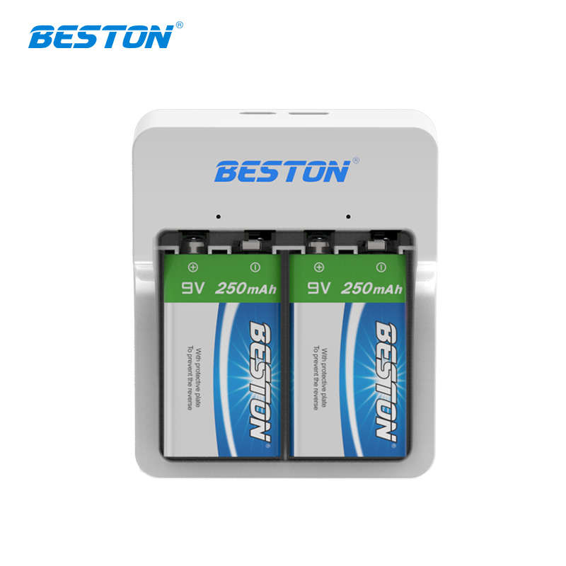 Beston M7023 Smart Charger for 9V (NiMh/Li-ion) Rechargeable Batteries