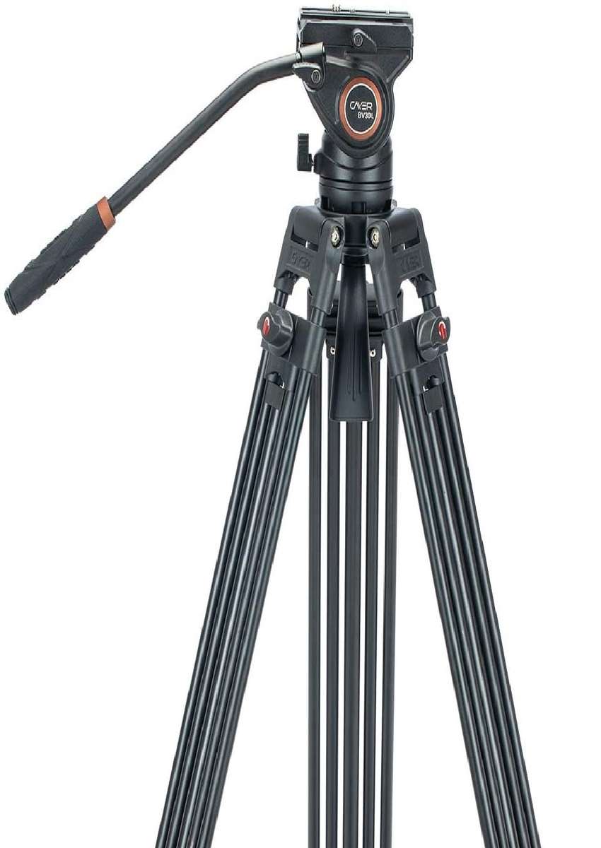 Cayer BV30L Professional Video Tripod