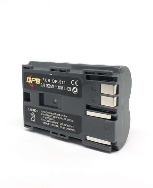 GPB Canon BP-511 Camera Battery