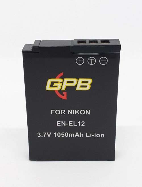 GPB Nikon EN-EL12 Rechargeable Digital Camera Battery
