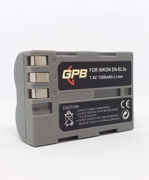 GPB Nikon EN-EL3E Camera Battery