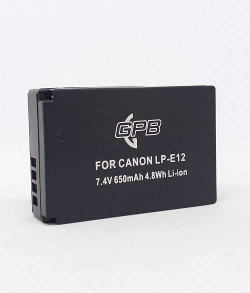 GPB Canon LP-E12 Rechargeable Digital Camera Battery