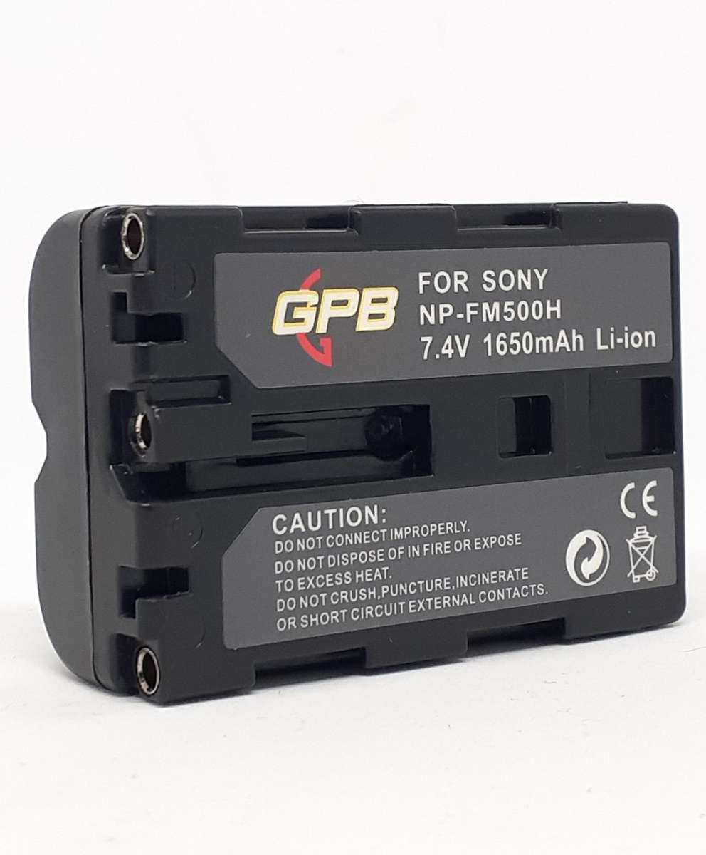 GPB Sony NP-FM500H Camera Battery
