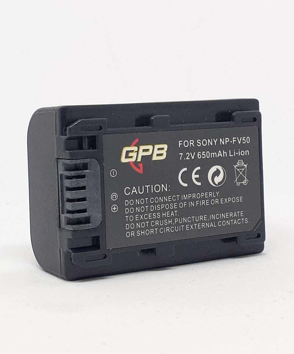 GPB Sony NP-FV50 Rechargeable Digital Camera Battery
