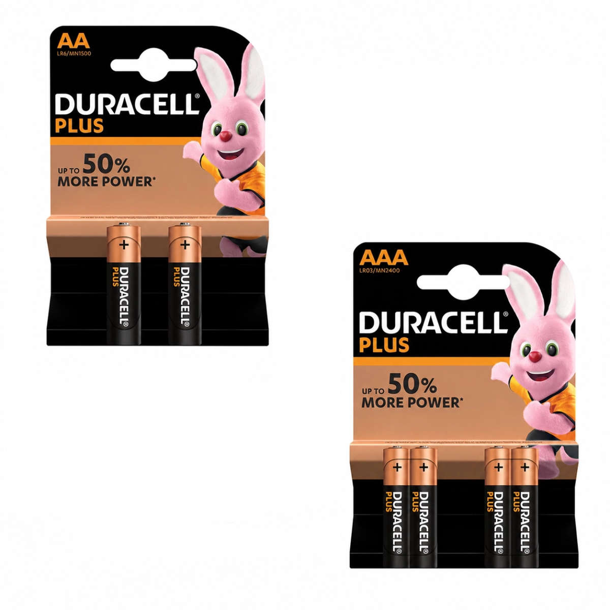 Duracell AAA 1.5V Alkaline Batteries 2-Pack or 4-Pack