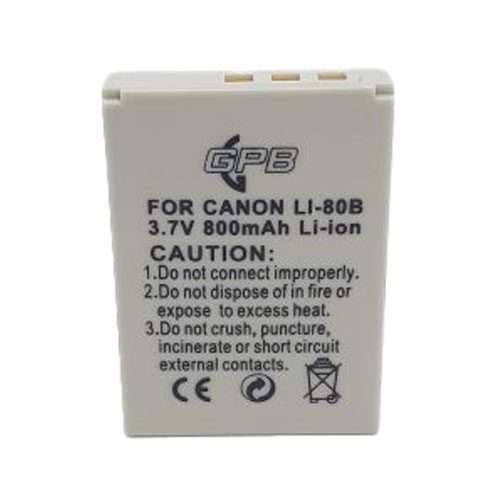 GPB Olympus LI-80B Rechargeable Digital Camera Battery