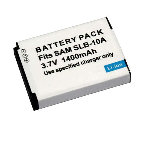 Replacement SLB-10A 3.7V Digital Rechargeable Camera Battery