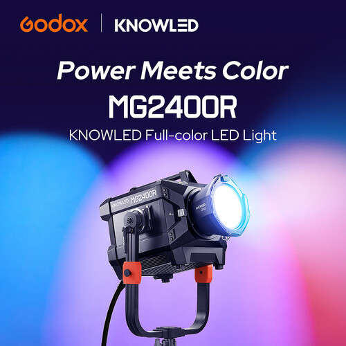Godox KNOWLED MG2400R RGB LED Monolight with Soft Cases