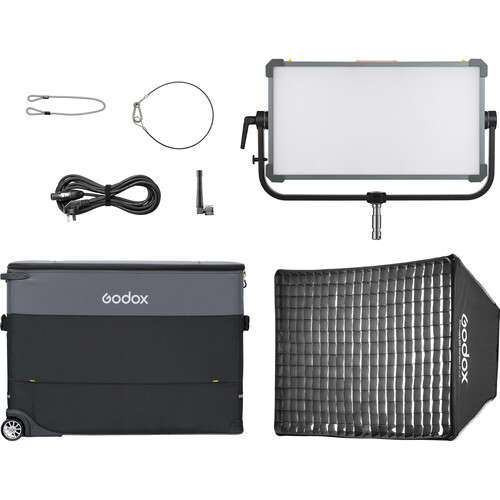 Godox Knowled P600R RGB LED Light Panel with Case (Travel Kit)