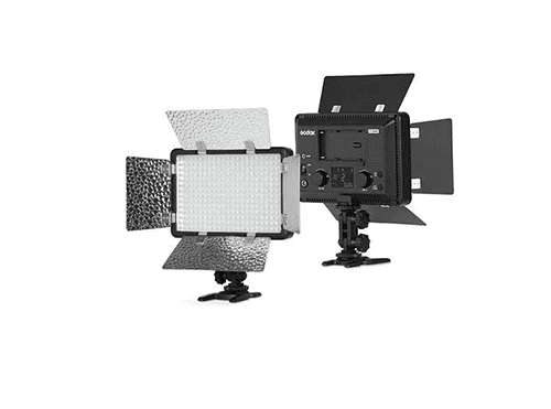 Godox LED308CII Video Light and Rechargable Battery