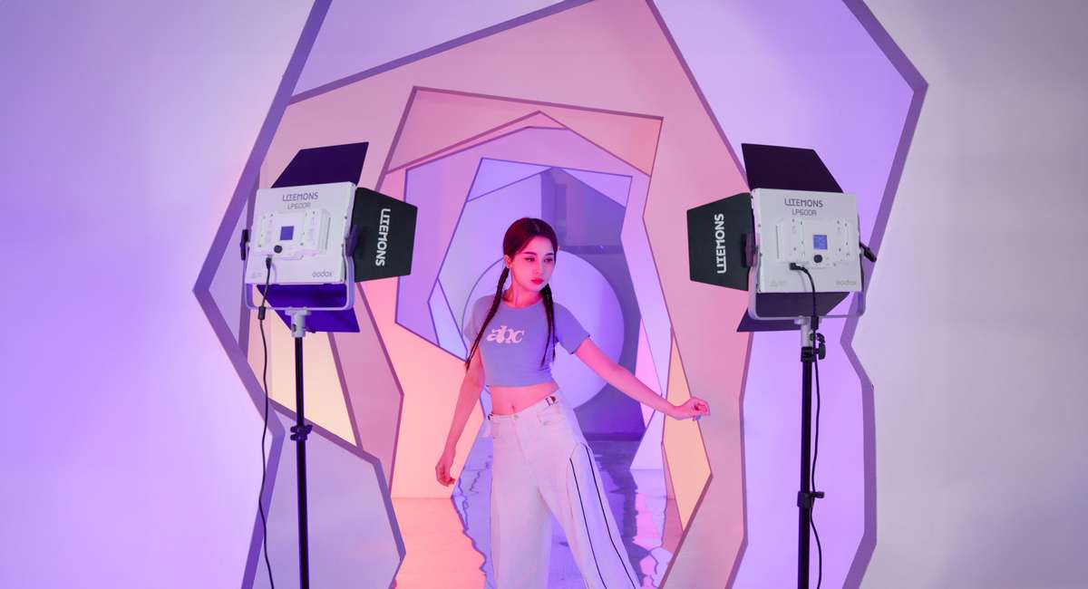 Godox Litemons LP600R RGB LED Light Panel 2 Light Kit