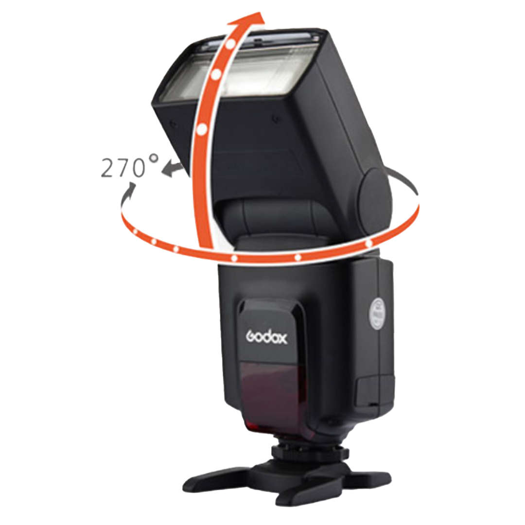 Godox TT560II Thinklite Flash for Canon, Nikon, Pentax, Olympus and Panasonic DSLR Cameras
