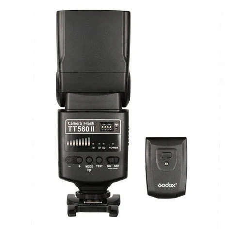 Godox TT560II Thinklite Flash for Canon, Nikon, Pentax, Olympus and Panasonic DSLR Cameras