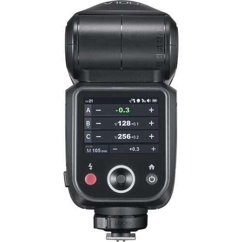 Godox V100 Round Head Flash 100W TTL Speedlite with 2.4GHz Wireless X System