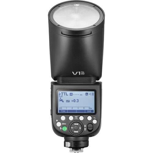 Godox V1Pro TTL Round Head On-Camera Flash